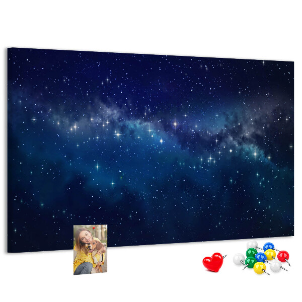 Cork board Dark sky stars