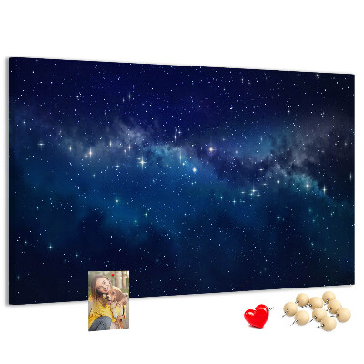 Cork board Dark sky stars