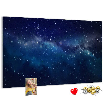 Cork board Dark sky stars