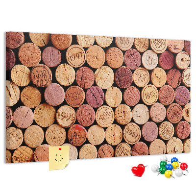 Cork display board Wine corks