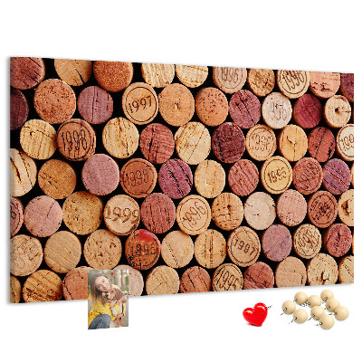 Cork display board Wine corks