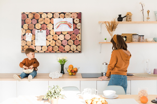 Cork display board Wine corks