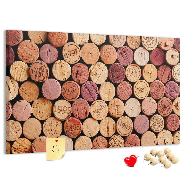 Cork display board Wine corks