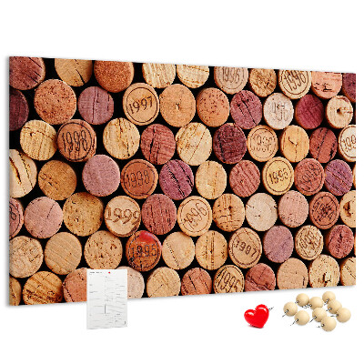 Cork display board Wine corks
