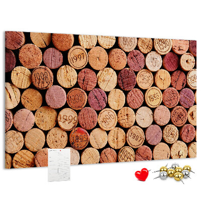 Cork display board Wine corks