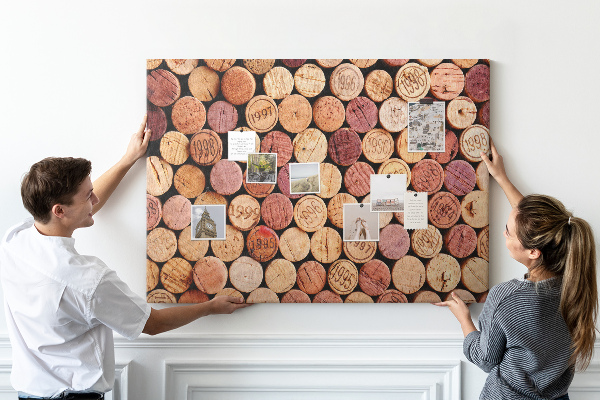 Cork display board Wine corks