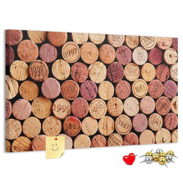 Cork display board Wine corks