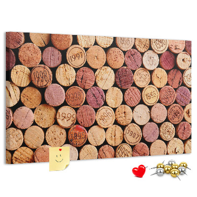 Cork display board Wine corks