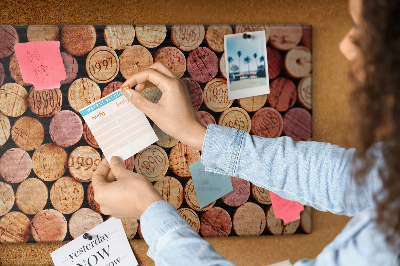 Cork display board Wine corks