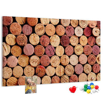 Cork display board Wine corks