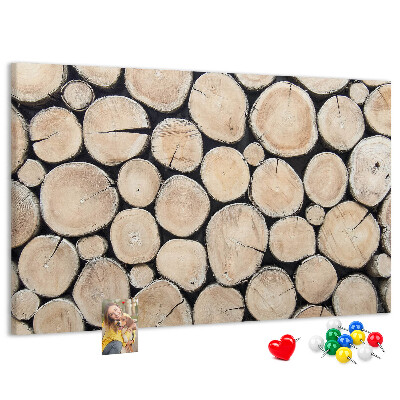 Cork display board Cut tree stumps