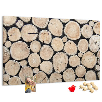 Cork display board Cut tree stumps