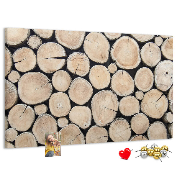 Cork display board Cut tree stumps