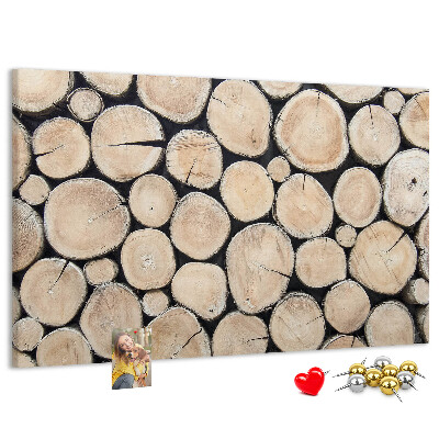 Cork display board Cut tree stumps
