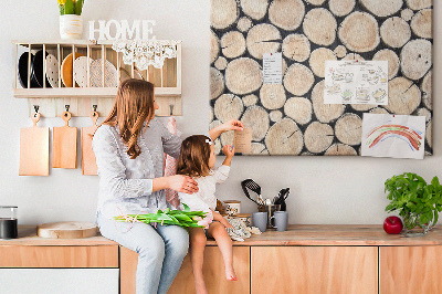 Cork display board Cut tree stumps