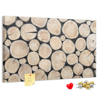 Cork display board Cut tree stumps