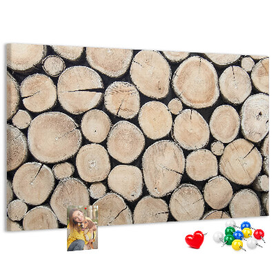 Cork display board Cut tree stumps