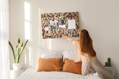 Cork board Wine corks