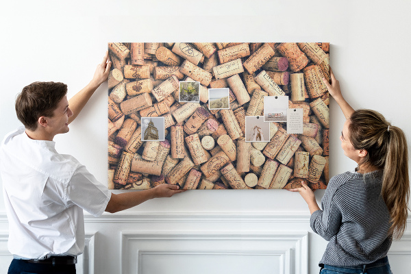 Cork board Wine corks