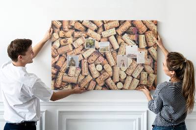 Cork board Wine corks