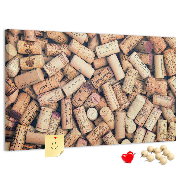 Cork board Wine corks