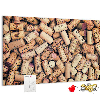 Cork board Wine corks