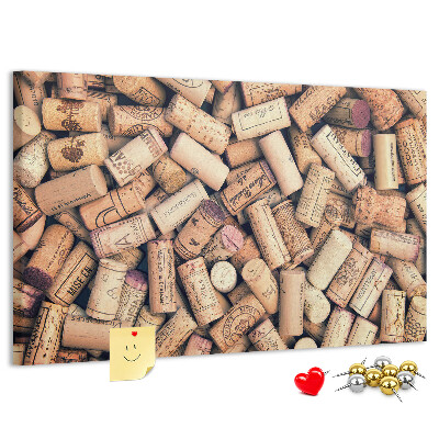 Cork board Wine corks