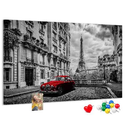 Cork memo board Old car city