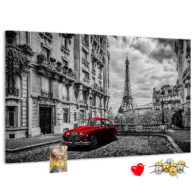 Cork memo board Old car city
