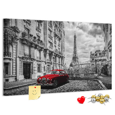 Cork memo board Old car city