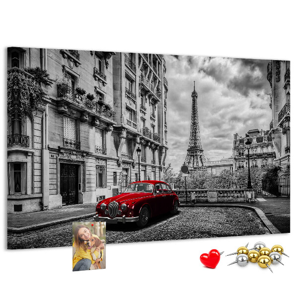 Cork memo board Old car city