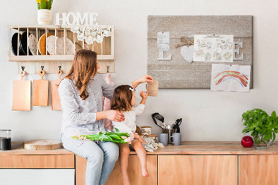 Cork board Love lettering