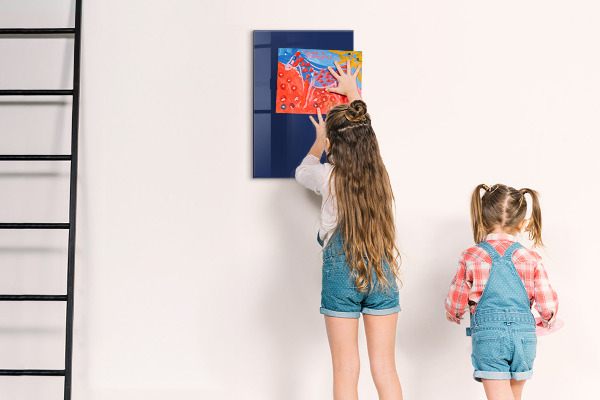 Memo board Navy blue color