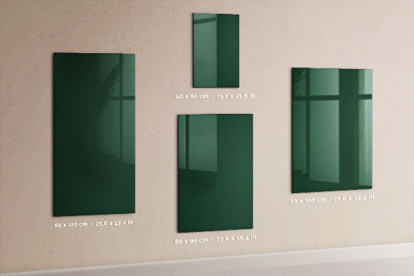 Notice board Malachite color