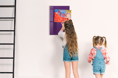 Memo board Purple