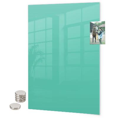 Notice board Turquoise color