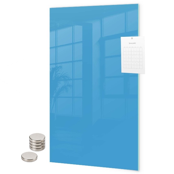 Notice board Blue color