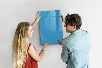 Notice board Blue color