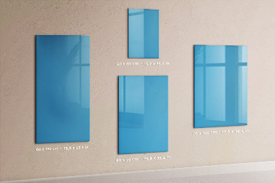 Notice board Blue color