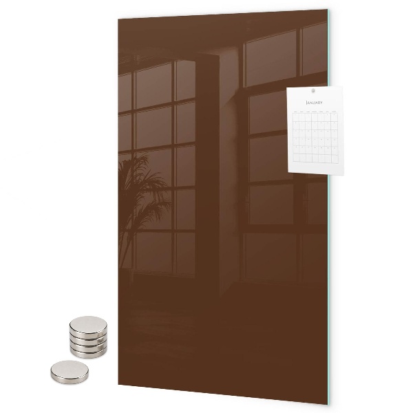 Notice board Brown color