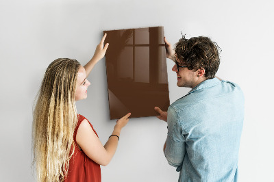 Notice board Brown color