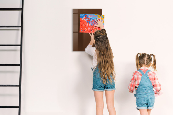 Notice board Brown color