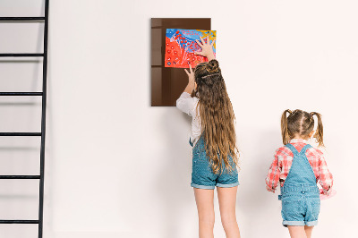 Notice board Brown color