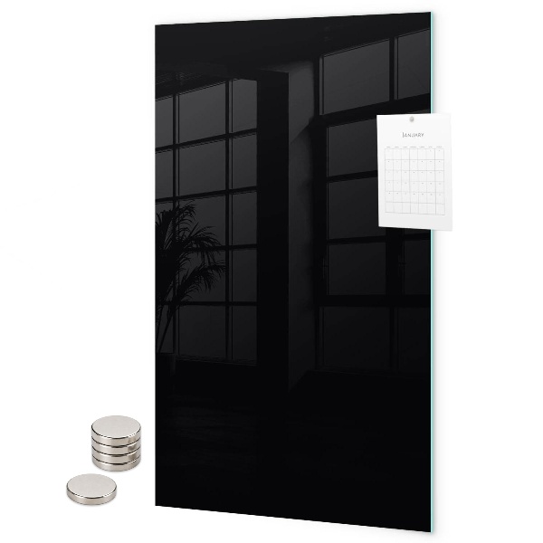 Memo board Black color