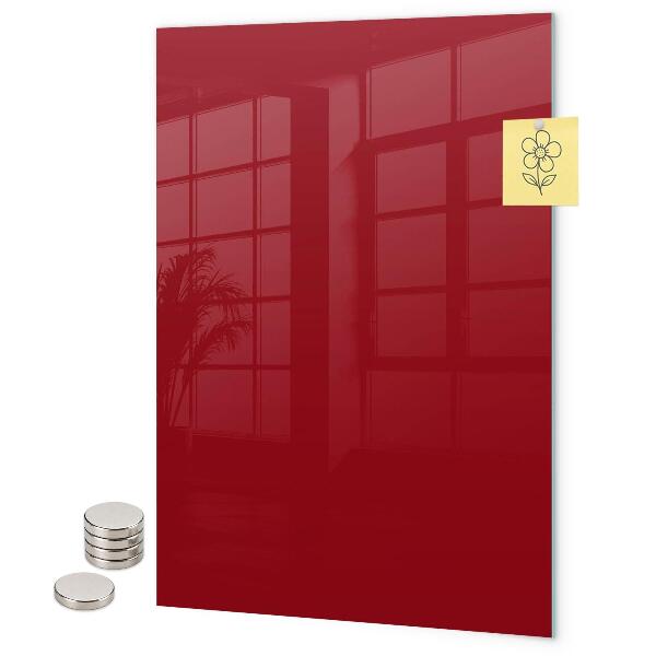 Memo board Burgundy color