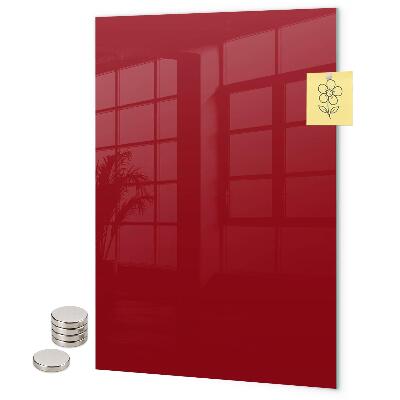 Memo board Burgundy color