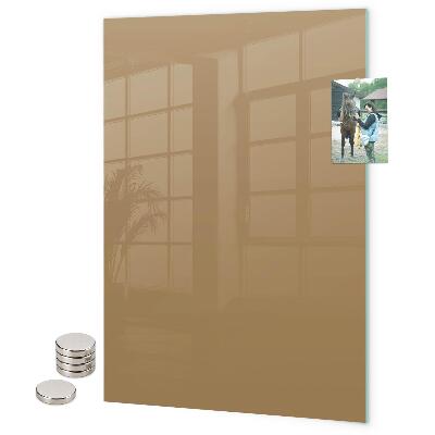 Memo board Dark beige color