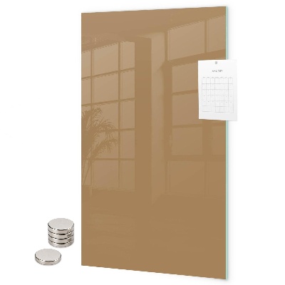 Memo board Dark beige color