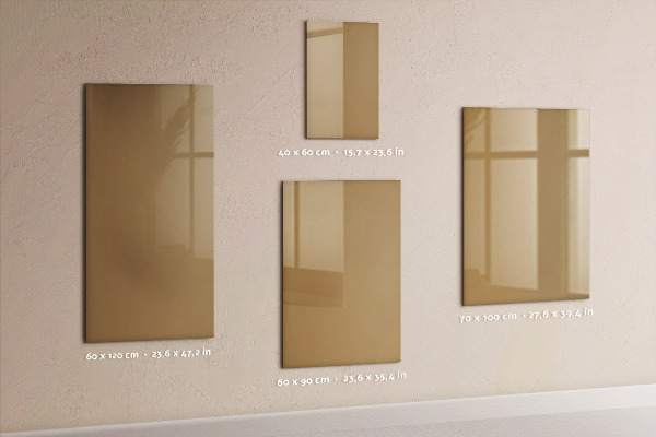 Memo board Dark beige color
