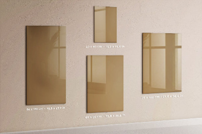 Memo board Dark beige color